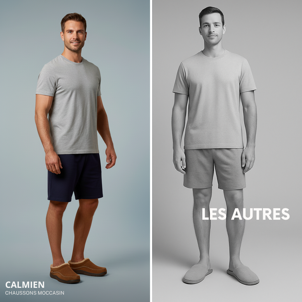 CALMIEN - Chausson Mocassin